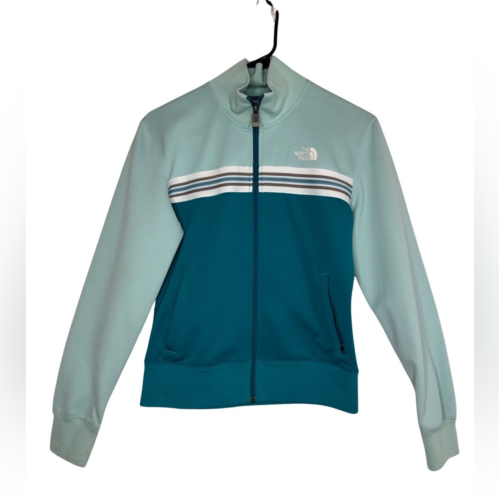 The North Face Aqua Stretchy Lightweight Retro Warm-Up Track Jacket